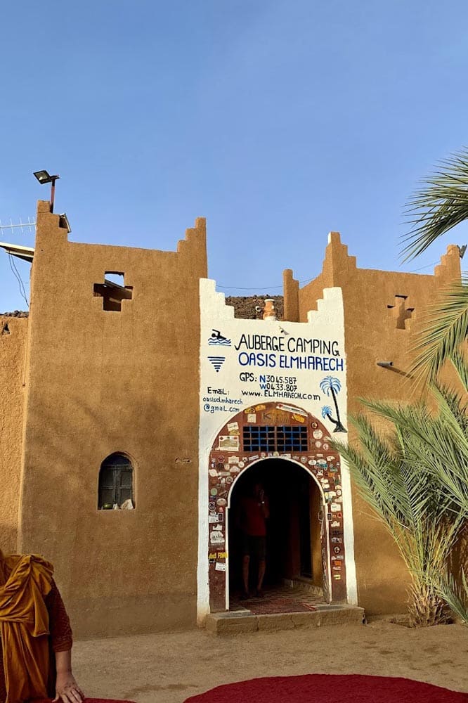 auberge Oasis Mharech au Maroc